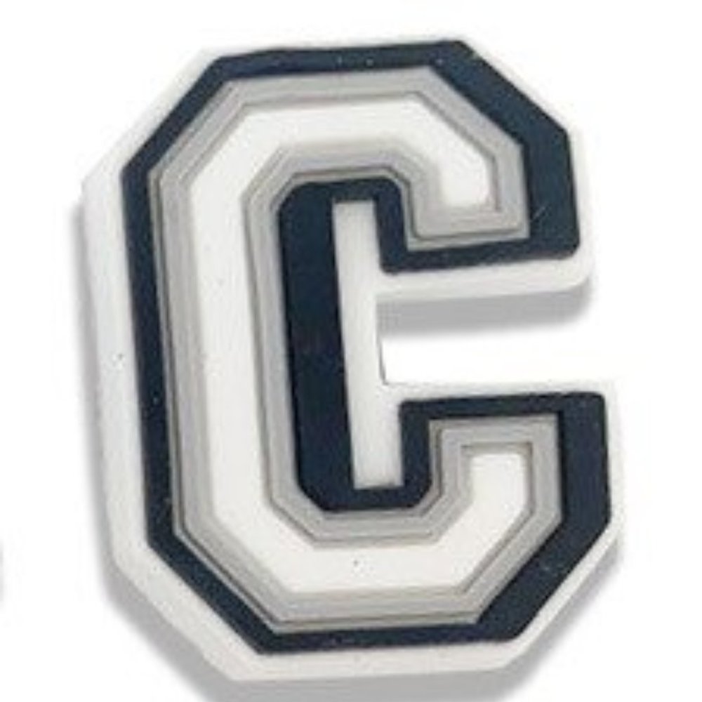 Letter C Croc Charm